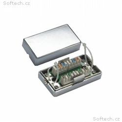 DATACOM Spojovací BOX STP Cat5e (2* zářez. pole) S
