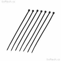 DATACOM Stahovací páska (3.6x300) černá 100ks