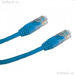 DATACOM Patch kabel UTP CAT5E 0,25m modrý