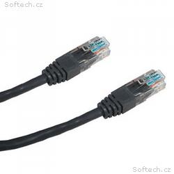 DATACOM Patch kabel UTP CAT5E 10m černý