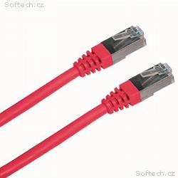 DATACOM Patch kabel FTP CAT5E 0,5m červený