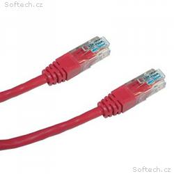 DATACOM Patch kabel UTP CAT6 0,5m červený