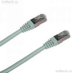 DATACOM Patch cord FTP Cat6 šedý 3m