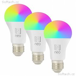 IMMAX NEO SMART sada 3x LED žárovka E27 11W RGB+CC