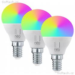 IMMAX NEO LITE SMART sada 3x žárovka LED E14 6W RG