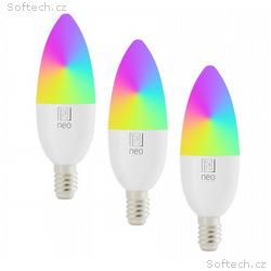 IMMAX NEO LITE SMART sada 3x žárovka LED E14 6W RG