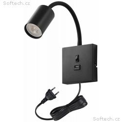 IMMAX PUNTO USB flexibilní nástěnné svítidlo s vyp
