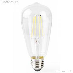 NEDIS Wi-Fi chytrá LED žárovka s vláknem, E27, ST6