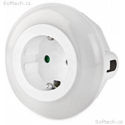 NEDIS LED noční světlo do zásuvky, denní, noční se