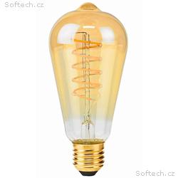 NEDIS LED žárovka E27, ST64, 3,8 W, 220 V, 250 lm,