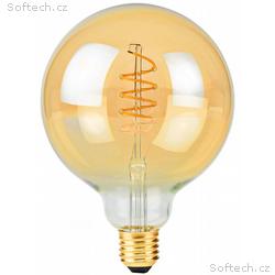 NEDIS LED žárovka E27, G125, 3,8 W, 220 V, 250 lm,