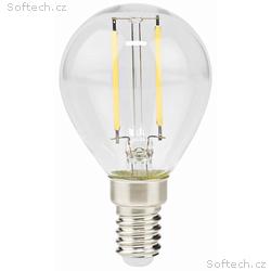 NEDIS LED žárovka E14, G45, 2 W, 220 V, 250 lm, 27