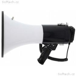 NEDIS megafon, BT, rozsah 1500m, hlasitost 120dB, 