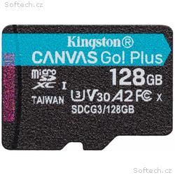 KINGSTON Canvas Go Plus 128GB microSDXC, UHS-I V30