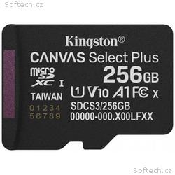 KINGSTON Canvas Select Plus Gen3 256GB microSDXC, 