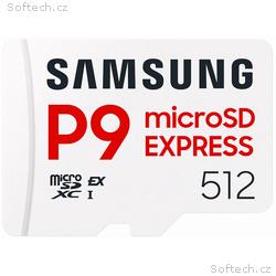 SAMSUNG P9 Express microSDXC 512GB, CL10 UHS-I U3,
