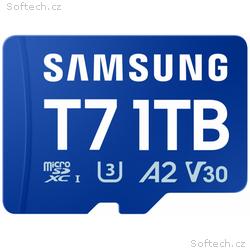 Samsung T7, Micro SDXC, 1TB, UHS-I U3, Class 10, M