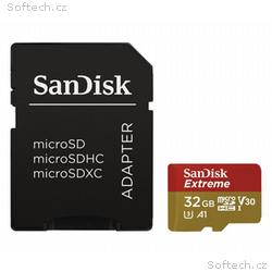 SanDisk Extreme 32GB microSDHC, CL10, A1, UHS-I V3