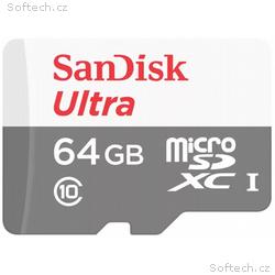 SanDisk Ultra 64GB microSDXC, CL10 UHS-I, Rychlost