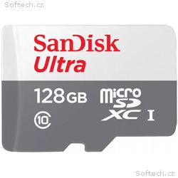 SanDisk Ultra 128GB microSDXC, CL10 UHS-I, Rychlos