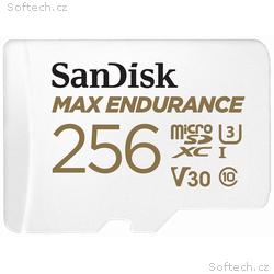 SanDisk MAX ENDURANCE microSDHC 256GB + adaptér