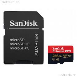 SanDisk Extreme PRO microSDXC 256GB, A2 C10 V30 UH