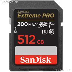 SanDisk Extreme PRO 512GB SDXC, UHS-I, Class 10, U