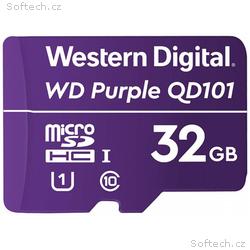 WD PURPLE 32GB MicroSDHC QD101, WDD032G1P0CC, CL10