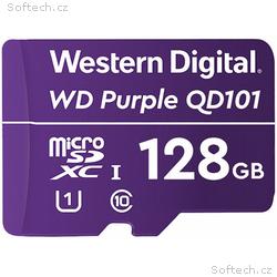 WD PURPLE 128GB MicroSDXC QD101, WDD128G1P0C, CL10