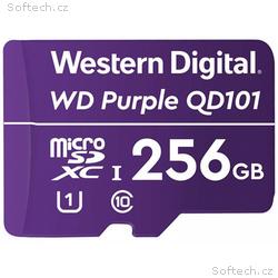 WD PURPLE 256GB MicroSDXC QD101, WDD256G1P0C, CL10