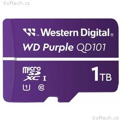 WD PURPLE 1TB MicroSDXC QD101, WDD100T1P0C , CL10,