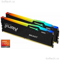 KINGSTON FURY Beast Black RGB EXPO 16GB DDR5 6000M