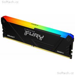 KINGSTON FURY Beast RGB 16GB DDR4 3200MT, s, DIMM,