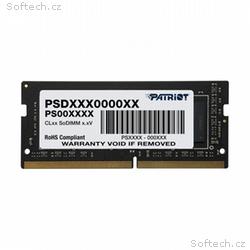 Patriot, SO-DIMM DDR4, 16GB, 2666MHz, CL19, 1x16GB