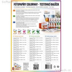COLORWAY fotopapír, testovací balíček, 130-255 g, 