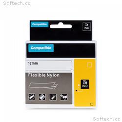 PRINTLINE kompatibilní páska s DYMO 18490, 12mm, 3