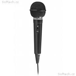 NEDIS kabelový mikrofon, Kardioid, pevný kabel 5m,