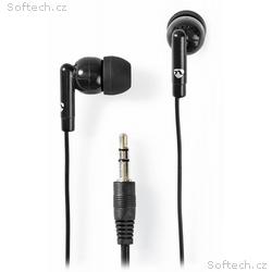 NEDIS kabelová sluchátka, do uší, 3,5 mm jack, kab