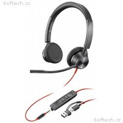 HP Poly BW 3325 USB-C HS +3.5mmP +USB-C, A