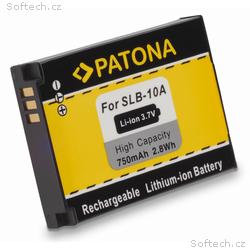 PATONA baterie pro foto Samsung SLB10A 750mAh