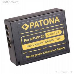 PATONA baterie pro foto Fuji NP-W126 1020mAh Li-Io