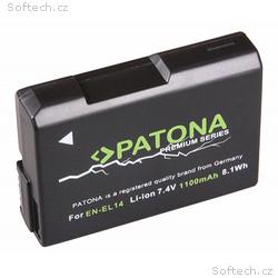 PATONA baterie pro foto Nikon EN-EL14 1100mAh Li-I