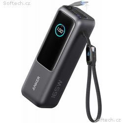 Anker Powerbanka, 25000mAh, 165W, integrovaný USB-