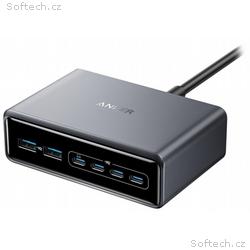 Anker Prime Nabíjecí Základna, 200W, 4x USB-C, 2x 