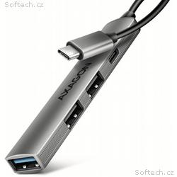 AXAGON multi USB-C hub ALU STRIP, HUE-STC, 1xUSB-C
