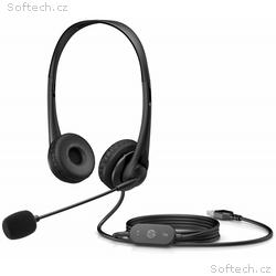 HP Stereofonní náhlavní soustava USB G2