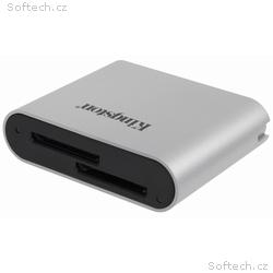 KINGSTON Workflow USB3.2 Gen1 čtečka karet, Dual-S