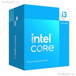 INTEL Core i3-14100F, Raptor Lake R, LGA1700, max.