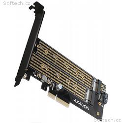 AXAGON slot adaptér do PCIe x4 na M.2 NVMe M-KEY n