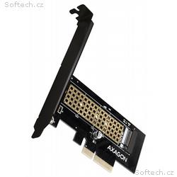 AXAGON slot adaptér do PCIe x4 na M.2 NVME M-KEY, 
